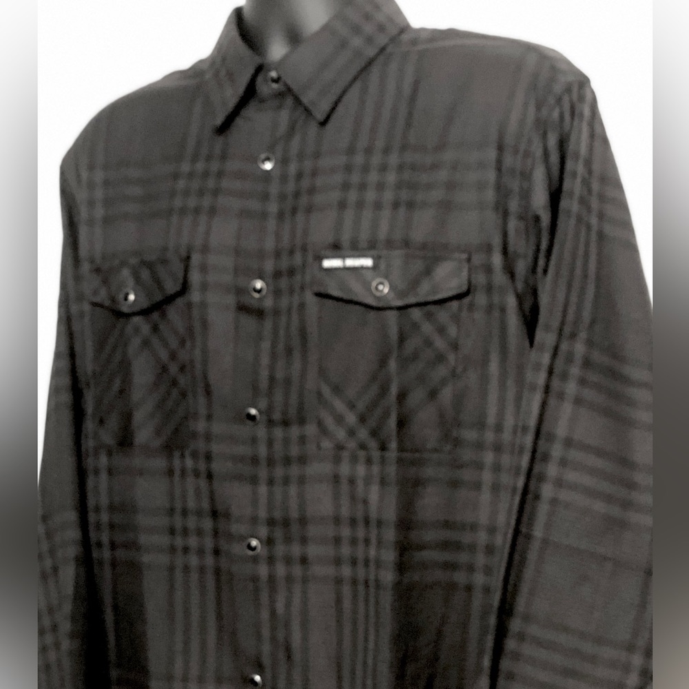 Rebel Reaper Flannel, Men’s Size Large, New.